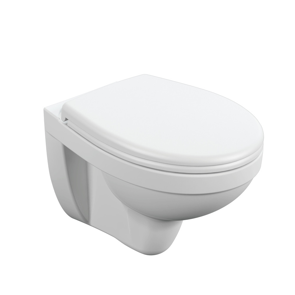 Подвесной унитаз Cersanit CITY OVAL Clean On DPL EO slim
