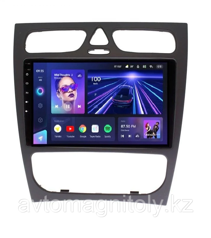 Автомагнитола Teyes CC3 360 2K 6GB/128GB для Mercedes-Benz C-class W203 2005-2008
