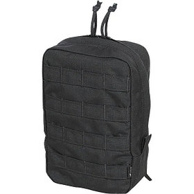 Подсумок утилитарный на молнии 4x4 черный (OneSize)