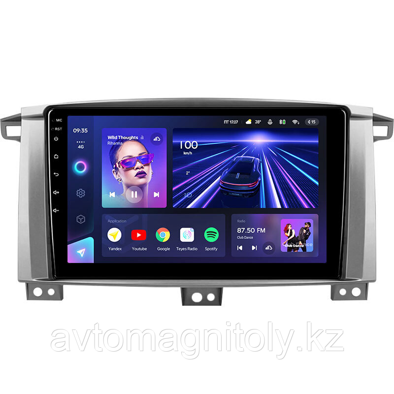 Автомагнитола Teyes CC3 360 2K 6GB/128GB для Lexus LX470 2003-2007