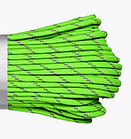 Паракорд 550 CORD nylon 30м RUS световозвращающий (lime), фото 2