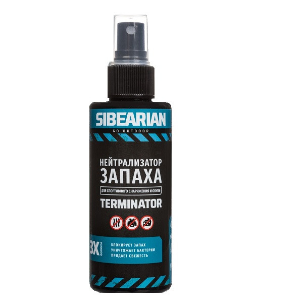 SIBEARIAN ODOR TERMINATOR Дезодорант-нейтрализатор запаха для обуви 150 мл (singles), фото 1