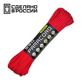 Паракорд 550 CORD nylon 30м RUS (red)
