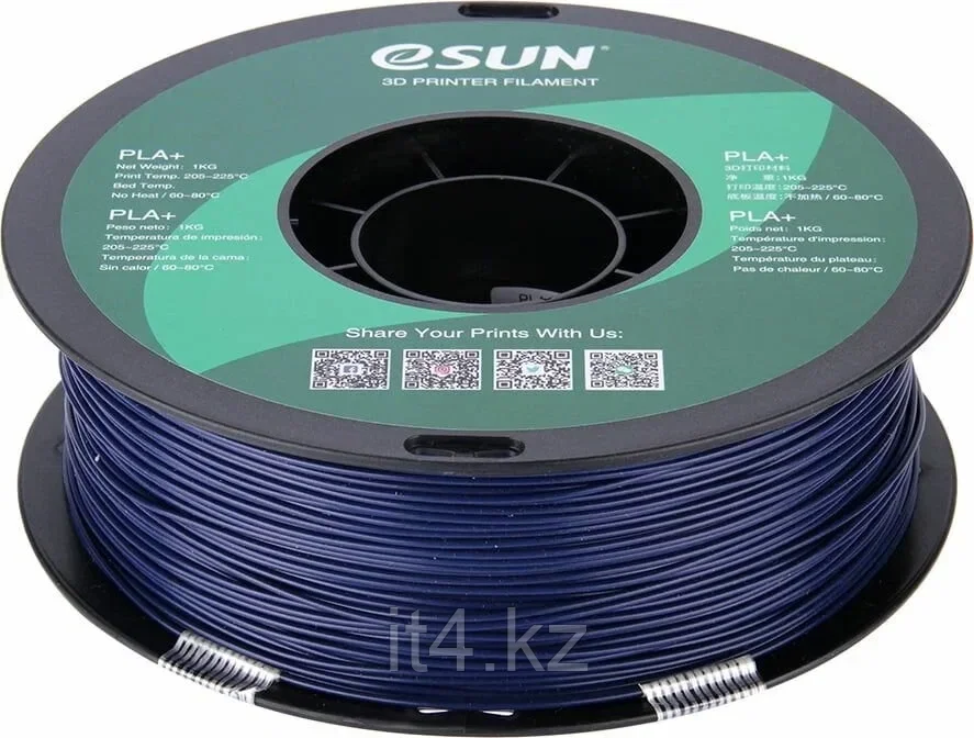 3D PLA+ Пластик eSUN Dark Blue_Темно-синий/1.75mm/1kg/roll