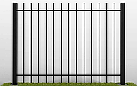 Металлические заборы Дл.: 2500 мм, Выс.: 2030 мм, Покр.: полимерно-порошковое, Мат-л: сталь