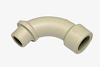 Отвод пластиковый Мат-л: ПП-полипропилен, Диам.: 110 мм, Угол: 45 град.