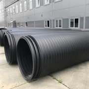 Труба гофрированная спиральновитая, D= 500-3600 мм, s= 2-4 мм, Покрытие: с полимерным покрытием