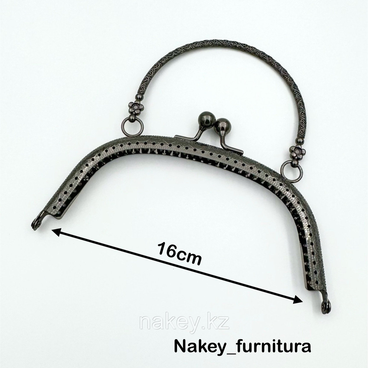 Фермуар пришивной  16,5*7,5см  001