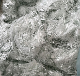 Нить стеклянная рубленная  EC 13-4,5мм-А42 (стеклоровинг рубленный) чопсы