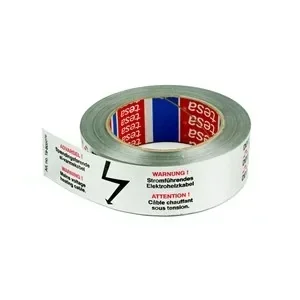 Алюминиевая лента 38 мм х 50 м, двухцветная печать