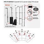 POP UP HV-LB 6 панелей ( 4+2 ) + магнит  (маленький тубус) 3*4 сеции эконом, фото 7