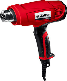 Фен строительный ЗУБР, 2000 Вт, 2 режима: 350°С/650°С (ФТ-2000)