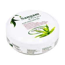 Гель для лица с Алоэ Вера Жасмин Бергамот, 100 гр, Sangam Herbals