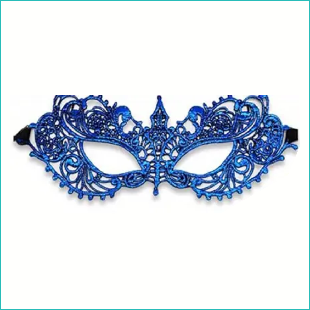 Кружевная маска "Шпиль" (Синяя)