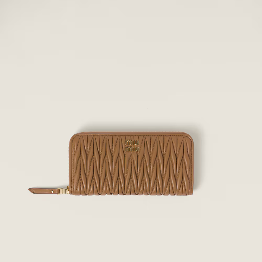 Большой кошелёк из кожи nappa matelassé, фото 1