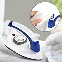 Дорожный мини утюг складной  RAF R.1266G бело-синий