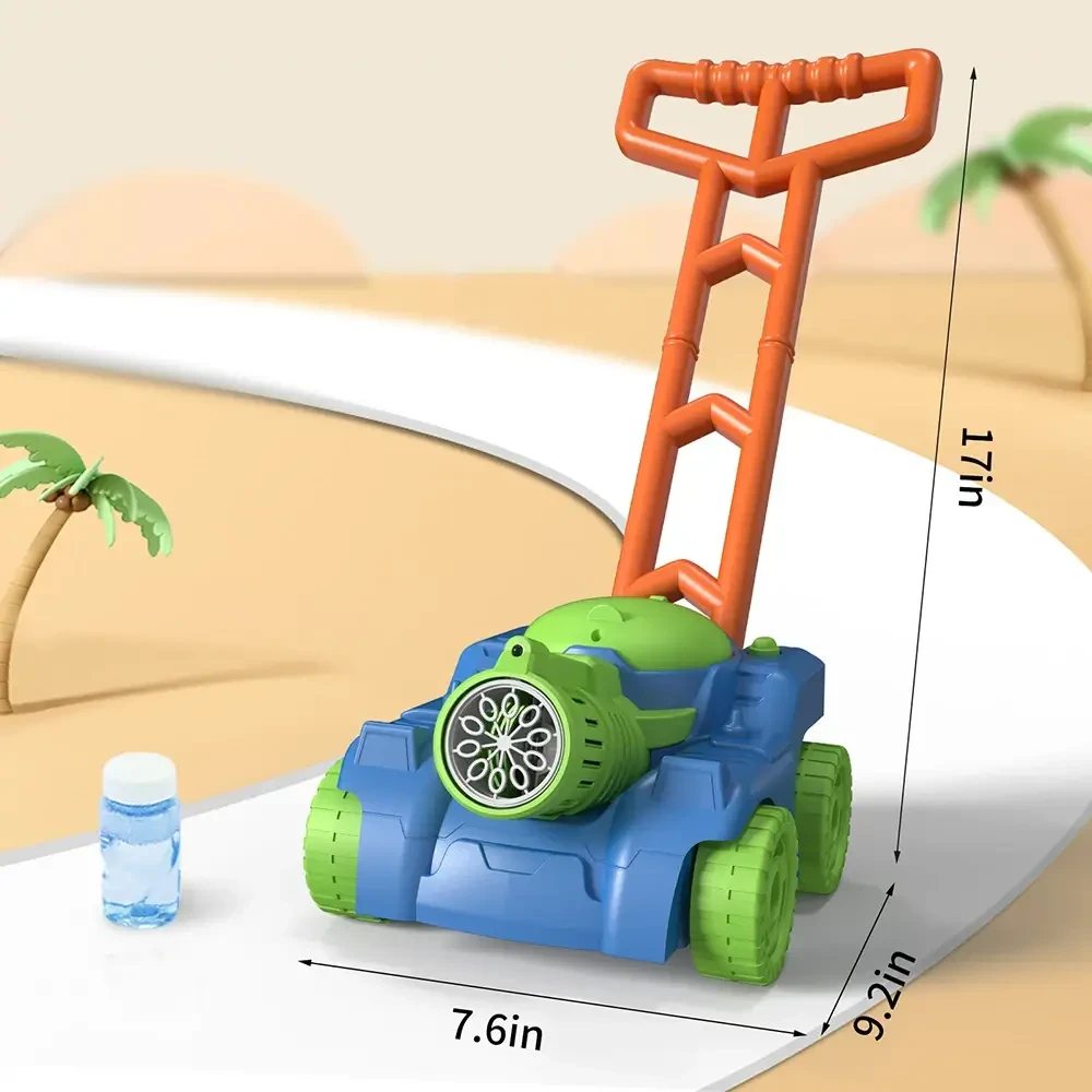 Мыльная каталка Tank Bubble Cart Голубой, фото 1