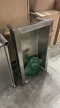 Ванна моечная. Широкая 93*48*24 см без борта