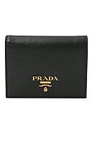 Кожаное портмоне Prada