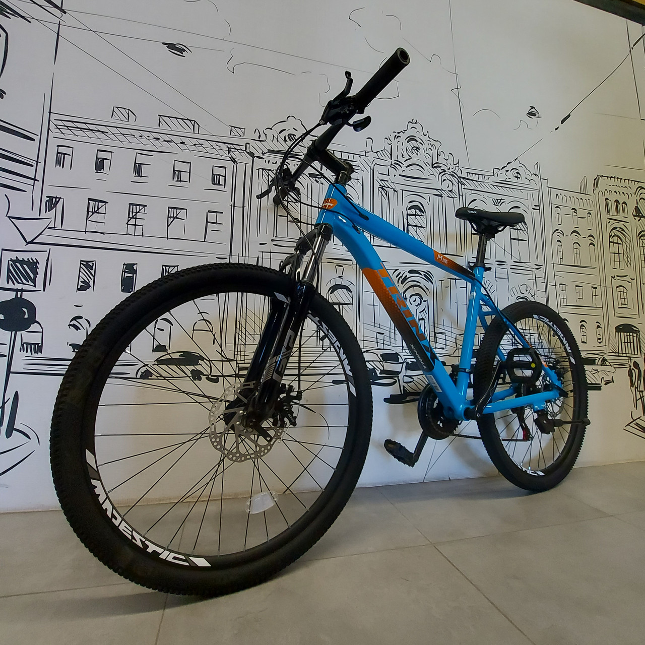 Легкий Велосипед Trinx "M136" Majestic. 19" рама. Горный. Скоростной. Mtb. Промышленные подшипники.