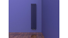 Радиатор QUADRUM 40 V-2000-8 R RAL (1T103S9005 (черный матовый муар)) 2141 нп правое