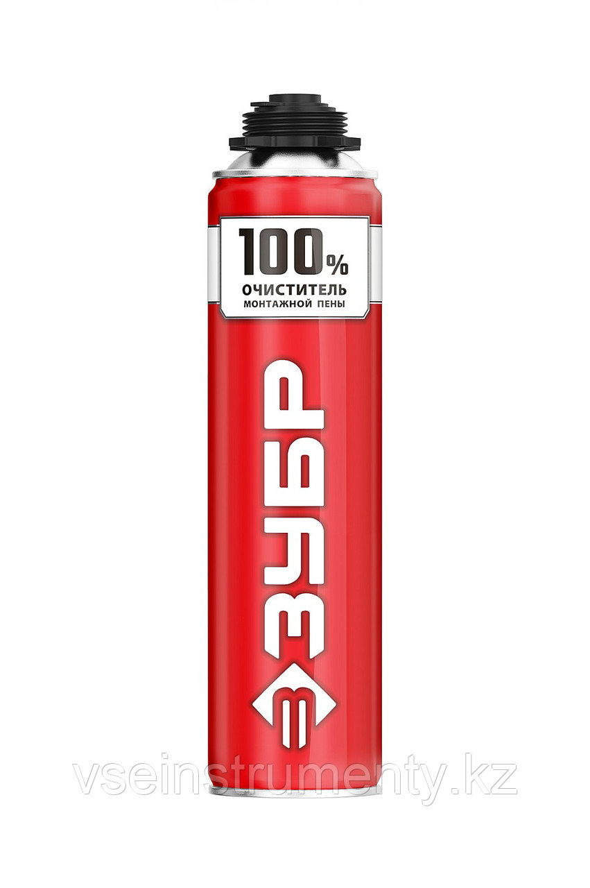 ЗУБР 500 мл, 100% очиститель, монтажной пены (41149), фото 1