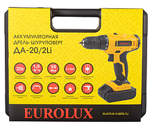 Дрель-шуруповерт Eurolux ДА-20/2Li, фото 6