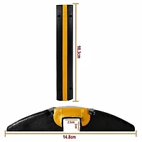 Кабель-канал резиновый, одноканальный