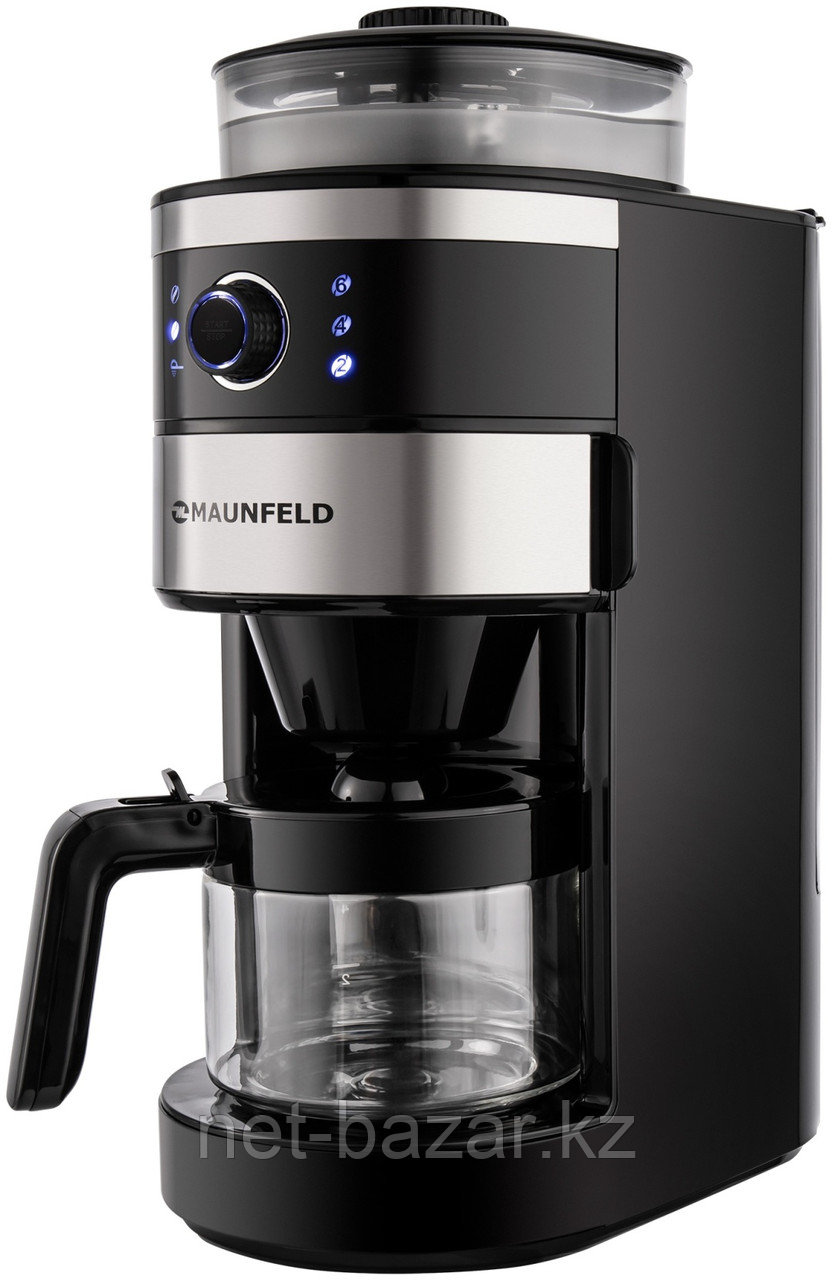 Кофемашина капельного типа maunfeld mf-731bk, фото 1