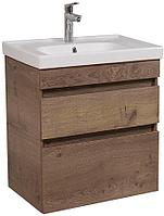 Тумба подвесная AQUARODOS "Винтаж" аликанте 60 см с умывальником "Frame" (M-VINTAG-60-KN-ALIKANTE-TEMNUY)