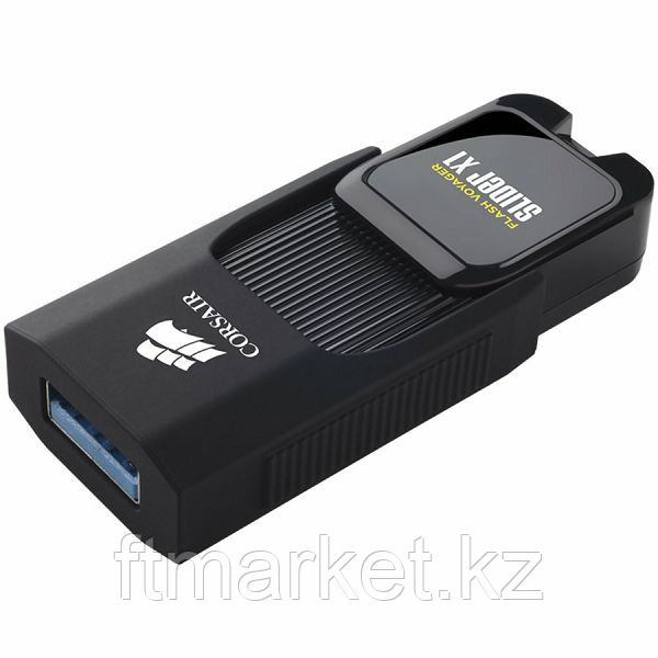 Corsair Flash Voyager Slider X1 USB 3.0 256GB, Capless Design, Read 130MBs, Plug and Play, EAN:0843591057011, фото 1