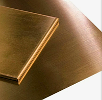 Бронзовый лист, Раскр.: 0.03х0.31; 0.12х0.3; 0.175х0.3..., Толщ.: 0,04-100 мм, Марка: БрАЖ9-4...