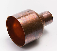 Переход медный, Размер 1: 3 1/8; 1 1/8; 1 3/8..., Размер 2: 2 5/8; 1/2; 3/4..., Тип: однораструбный