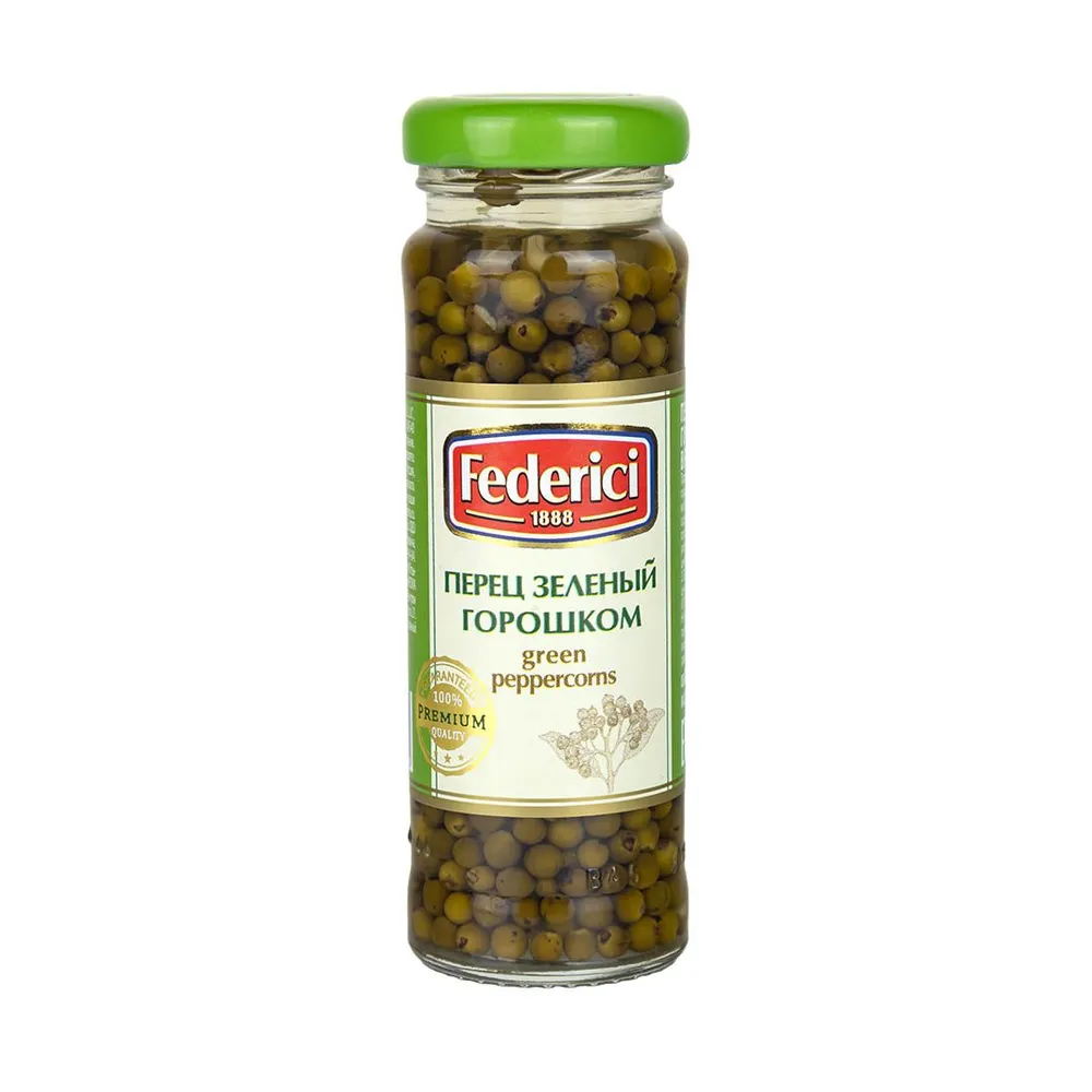 Перец зеленый горошком, Federici, 110 г.