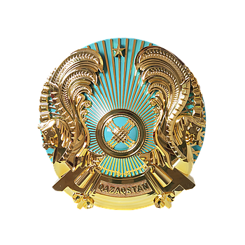 Государственный Герб Республики Казахстан, диаметр 1метр