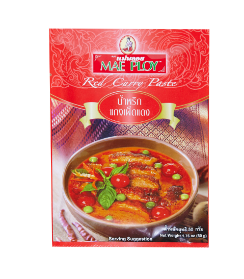 Паста Карри красная, Mae Ploy, 50г