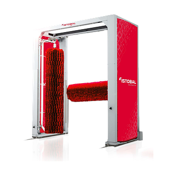 Портальная грузовая мойка