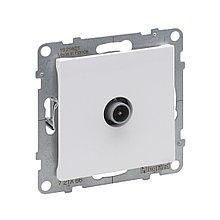 Розетка TV оконечная Suno 10дБ 0-862 МГц Белый 2-022361 721166