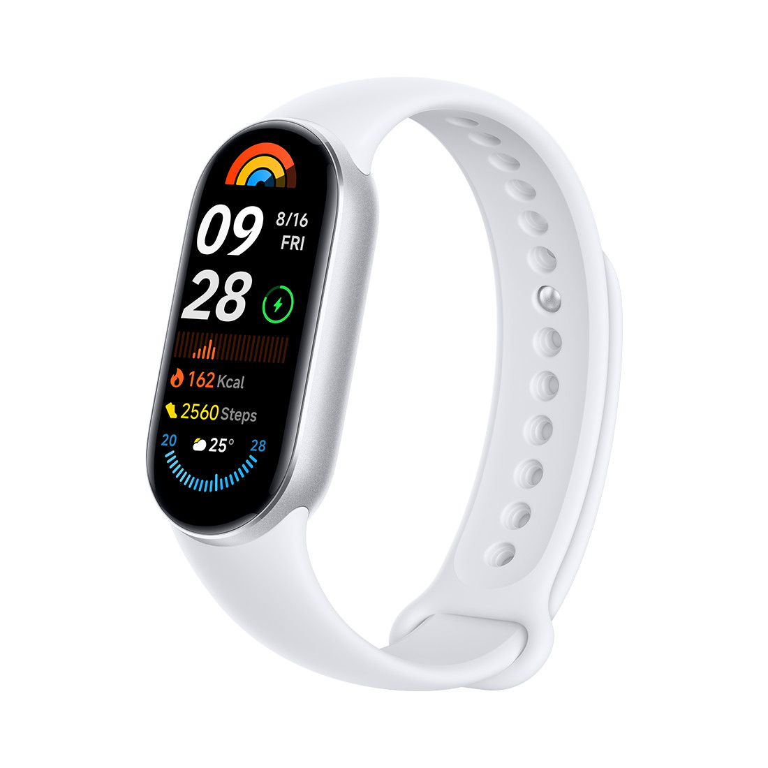 Фитнес браслет Xiaomi Smart Band 9 Glacier Silver 2-023472 M2345B1