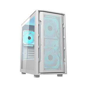Компьютерный корпус Cougar Uniface Mini RGB (White) без Б/П 2-023154 CGR-55C9W-RGB, фото 1