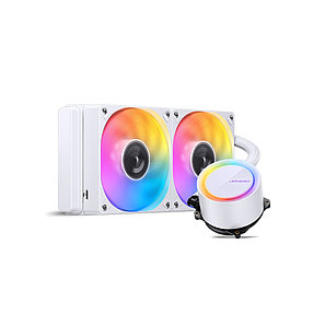 Кулер с водяным охлаждением Jonsbo TG-240 White 2-021784, фото 1