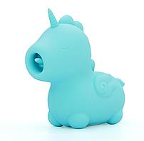 Вибромассажер Unihorn - Mount'n Peak со стимуляцией язычком