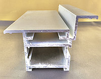 Алюминиевый профиль короба двери Серебристый