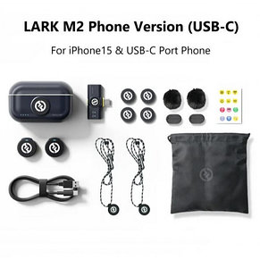 Hollyland Lark M2 Duo USB-C Plug Радио петличный микрофон(STARK), фото 3