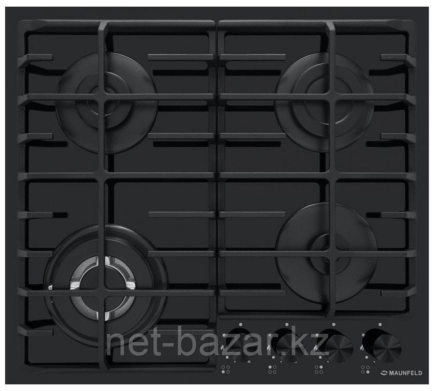 Варочная поверхность MAUNFELD EGHE.64.63CB2/G черный, фото 1