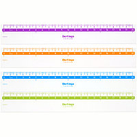 Линейка 20см Berlingo "Color", пластиковая, прозрачная