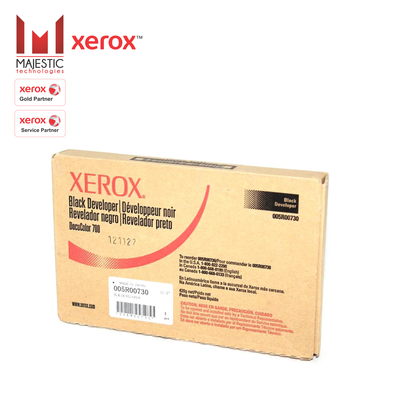 Девелопер Xerox 550/560/700/700i/770 Pro, C75/J75 (чёрный / black)