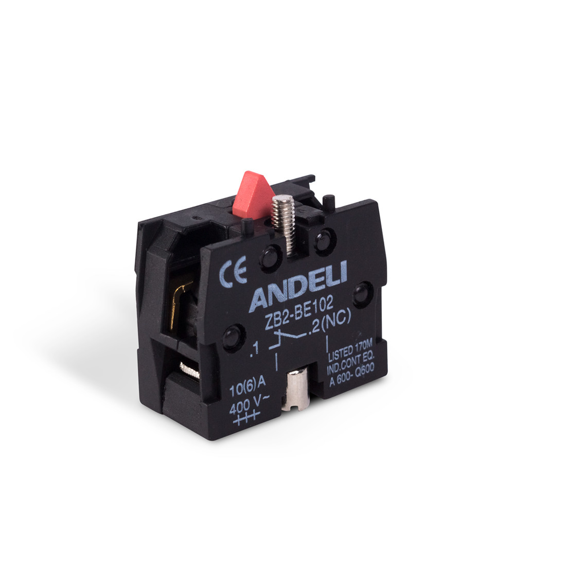 Блок доп. контактов ANDELI ZB-BE102 NC