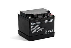 Бастион АКБ TEPLOCOM 40Ач Герметичный свинцово-кислотный необслуживаемый AGM АКБ 12В 40Ач