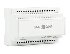 SKAT-24-2.0 DIN (СКАТ ИБП-24/2-DIN) источник питания 24В 2А пластиковый корпус под DIN рейку 35 мм